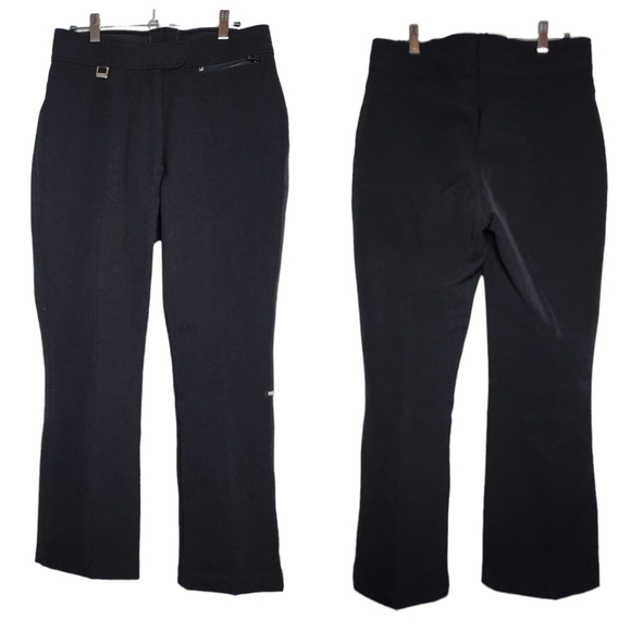 Fera wool stretch black ski, snowboard pants. - Picture 2 of 16